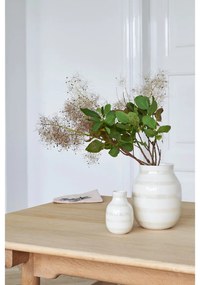 Biały kamionkowy wazon Kähler Design Omaggio, wys. 12,5 cm
