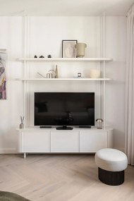 Beżowy kamionkowy wazon Bloomingville Isolde, wys. 28,5 cm