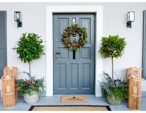 Wycieraczka ze świątecznym motywem z włókna kokosowego 40x60 cm Merry Christmas – Artsy Doormats