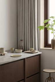 Beżowy ceramiczny kubek Blomus Sablo, 250 ml