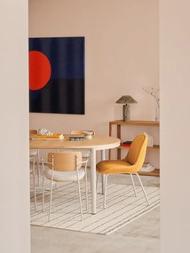 Beżowe krzesła zestaw 4 szt. Maureen – Kave Home