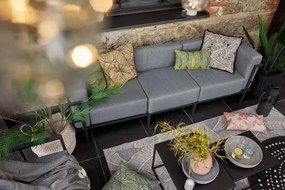 Szara 3-osobowa sofa ogrodowa Bonami Selection Bellisima