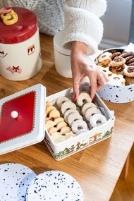 Kamionkowy pojemnik na ciasta Yule – Bloomingville