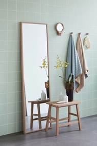 Stołek z drewna dębowego Hübsch Ground