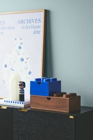 Niebieski pojemnik z szufladą LEGO®