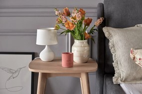 Biały kamionkowy wazon Kähler Design Omaggio, wys. 20 cm