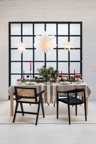 Biała wisząca dekoracja świetlna ze świątecznym motywem ø 70 cm Sombra – Markslöjd