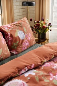 Ciemnozielone elastyczne prześcieradło z satyny bawełnianej HIP, 180x200 cm