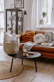 Szary pled Bloomingville Throw, 130x160 cm