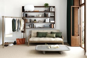 Beżowa rozkładana sofa 204 cm Grab – Karup Design