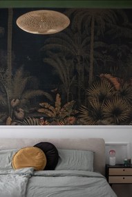 Beżowe tapicerowane łóżko dwuosobowe bez stelaża 180x200 cm Mattis Cord – Meise Möbel