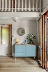 Zielony szklany wazon Hübsch Sole, wys. 20 cm