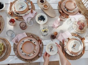 Mata stołowa z juty Södahl, ø 35 cm