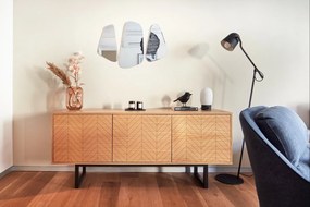 Niebieski fotel Teulat Sadira