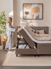 Szafka nocna w dekorze dębu Langley – Actona