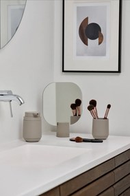 Beżowy betonowy dozownik do mydła Time – Zone