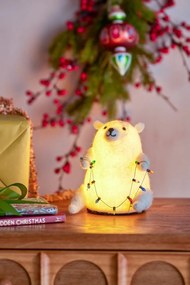 Biała dekoracja świetlna Wally – Bloomingville