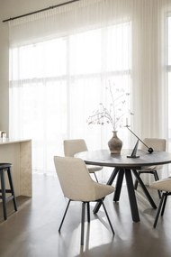 Beżowe krzesła zestaw 2 szt. Alison – Rowico