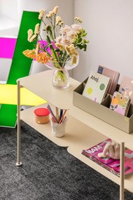 Szklany ręcznie wykonany wazon (wysokość 19 cm) Aino – Hübsch