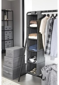 Szary kosz na pranie Bigso Box of Sweden Bin, 69 l