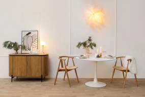 Niska komoda z litego drewna mango 120x80 cm Licia – Kave Home