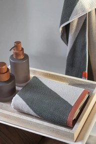 Brązowy szklany dozownik do mydła 280 ml Modest – Mette Ditmer Denmark