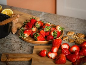 12-częściowy zestaw ceglastych naczyń z kamionki Bonami Selection Malia