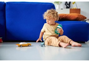 Biało-jasnozielony kubek dla dzieci z tritanu 300 ml Little farm – Mepal