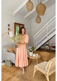 Biała lampa stojąca Kave Home Jovik