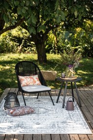 Szary stół ogrodowy Bonami Essentials Lounge, ø 51 cm