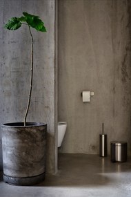 Szczotka do WC ze stali nierdzewnej w kolorze matowego srebra Ume – Zone