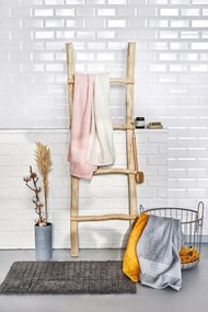 Szary dywanik łazienkowy 80x50 cm Tiles − Zone