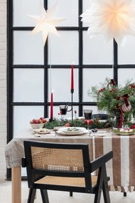 Lniany obrus ø 180 cm – Linen Tales