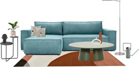 Zielony stolik Teulat Cep, ø 110 cm