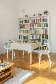 Rozkładany stół w dekorze drewna dębowego Hammel Dinex 90x90 cm