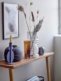 Czarny wazon z terakoty Bloomingville Niza, wys. 16,5 cm