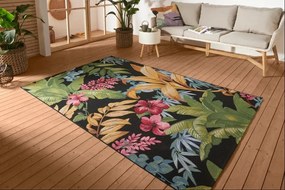 Czarny dywan odpowiedni na zewnątrz 160x235 cm Flair – Hanse Home