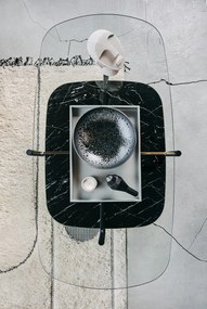 Czarna figurka dekoracyjna w kształcie ptaszka PT LIVING Bird Small Statue