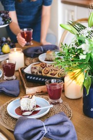 Mata stołowa z juty Södahl, ø 35 cm