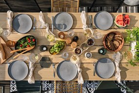 Szara podstawka pod naczynia gorące Hexagon