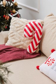 Beżowa rozkładana sofa z materiału bouclé 247 cm Quinoa – Bonami Selection