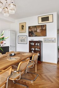 Komplet 4 kamionkowych misek i półmiska na sushi Bloomingville Masami