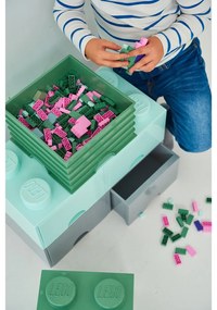 Miętowy pojemnik z 2 szufladami LEGO®