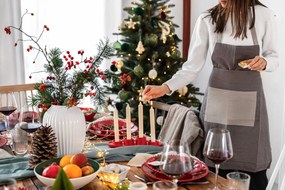 Biały kamionkowy wazon Kähler Design Hammershoi, wys. 25 cm