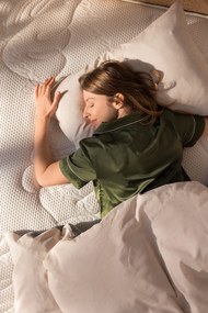 Średnio twardy piankowy materac 180x200 cm Smooth Vibe – Bonami Selection