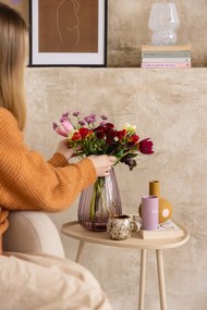 Biały szklany wazon Halim – Bloomingville