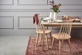 Lakierowany matowy stół z drewna dębowego Rowico Mimi, 180 x 90 cm