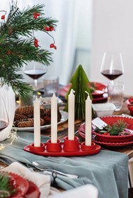 Biały kamionkowy wazon Kähler Design Hammershoi, wys. 25 cm