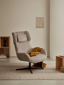 Brązowy fotel Zalina – Kave Home