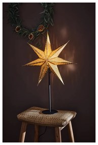 Dekoracja świetlna w kolorze złota ze świątecznym motywem ø 45 cm Glitter – Markslöjd